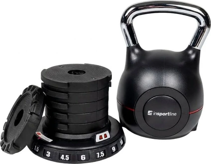 Adjustable Kettlebell inSPORTline Xtrabell 1.5–10 kg