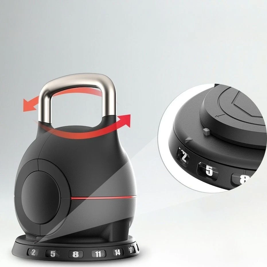 Adjustable Kettlebell inSPORTline Xtrabell 2–20 kg