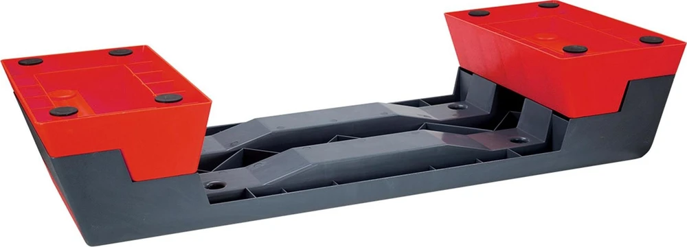 Aerobikos platforma AS007 juoda/raudona HMS Premium