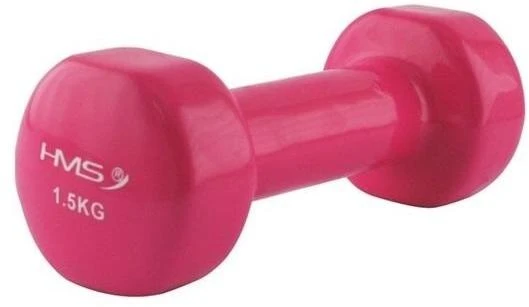 Hantelis dengtas vinilu 1 5kg