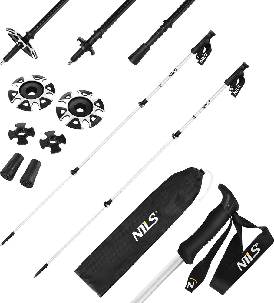 Nils Extreme Aerodinaminės žygio lazdos NILS TK8602
