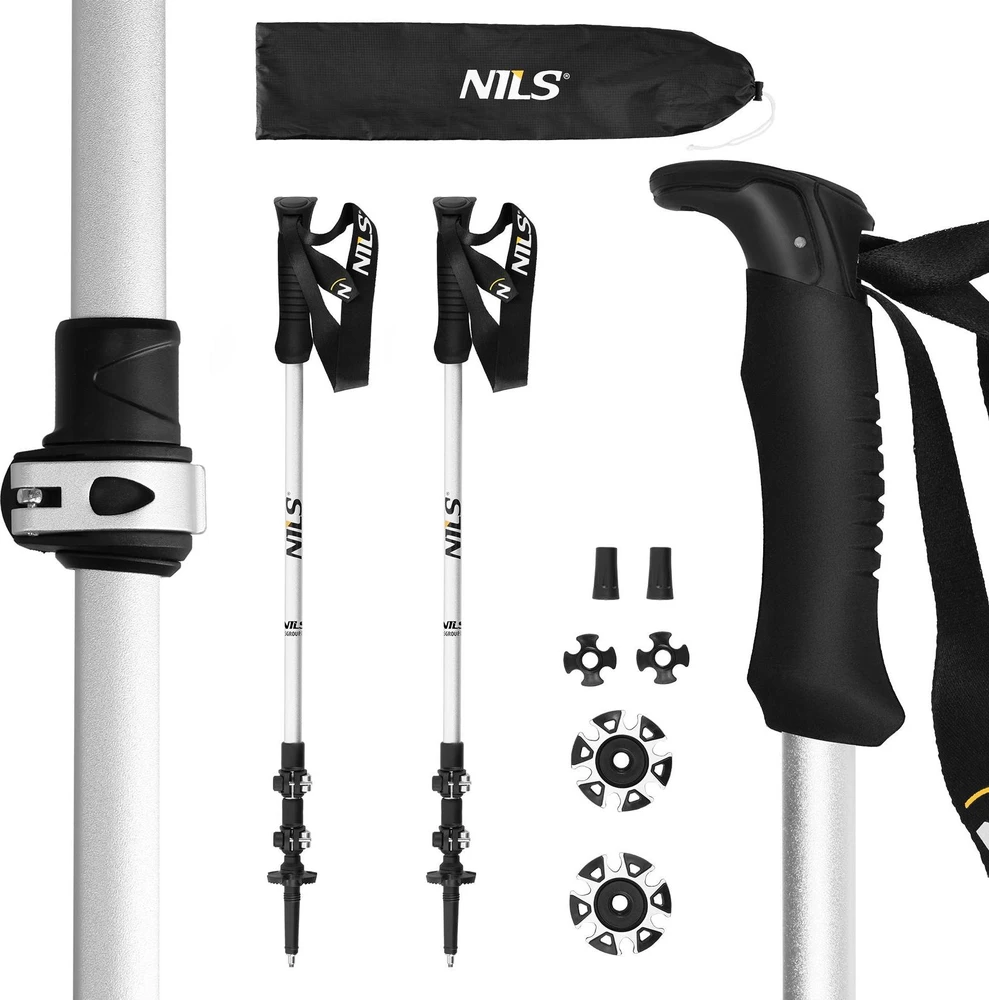 Nils Extreme Aerodinaminės žygio lazdos NILS TK8602