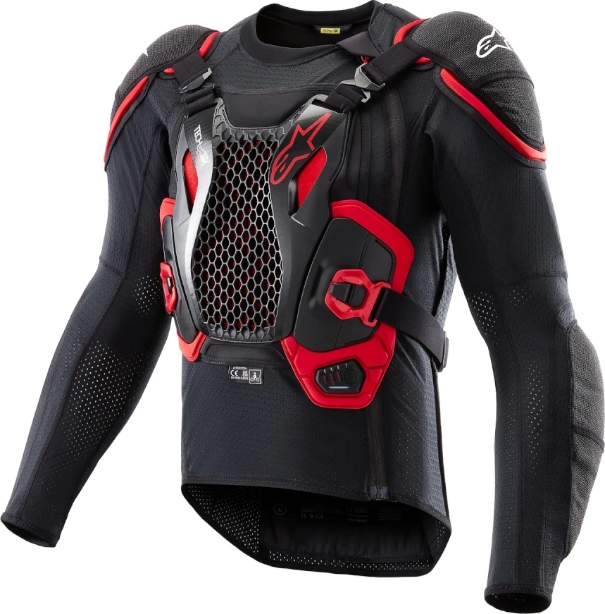 Oro pagalvės liemenė Alpinestars Tech-Air Off-Road System, juoda/raudona