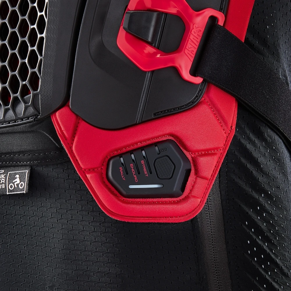 Oro pagalvės liemenė Alpinestars Tech-Air Off-Road System, juoda/raudona
