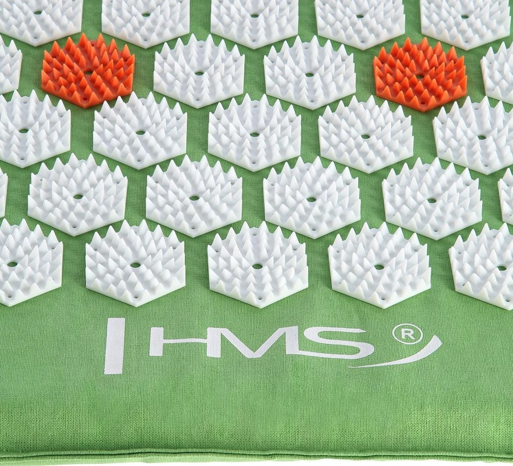 Masažinis akupresūros kilimėlis HMS AKM09, žalias