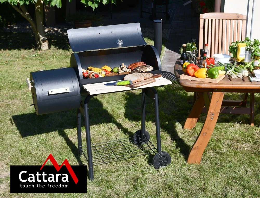 Anglies grilis ir rūkykla Cattara Smokie
