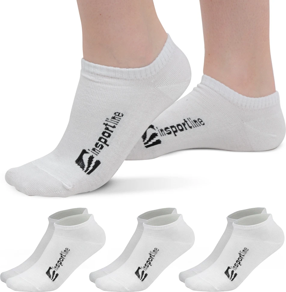 Ankle Bamboo Socks inSPORTline Silvatic Ankle AG+ Antibacterial – 3 Pairs