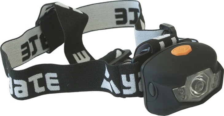 Ant galvos tvirtinamas prožektorius Yate Panter 3 W Cree + 2 LED