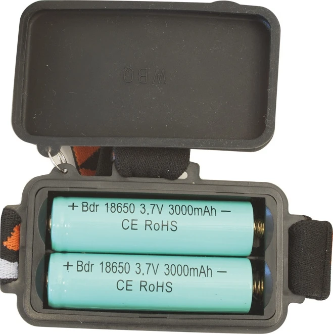 Žibintuvėlis ant galvos Yate Puma II, 6W CREE, 2x 18650
