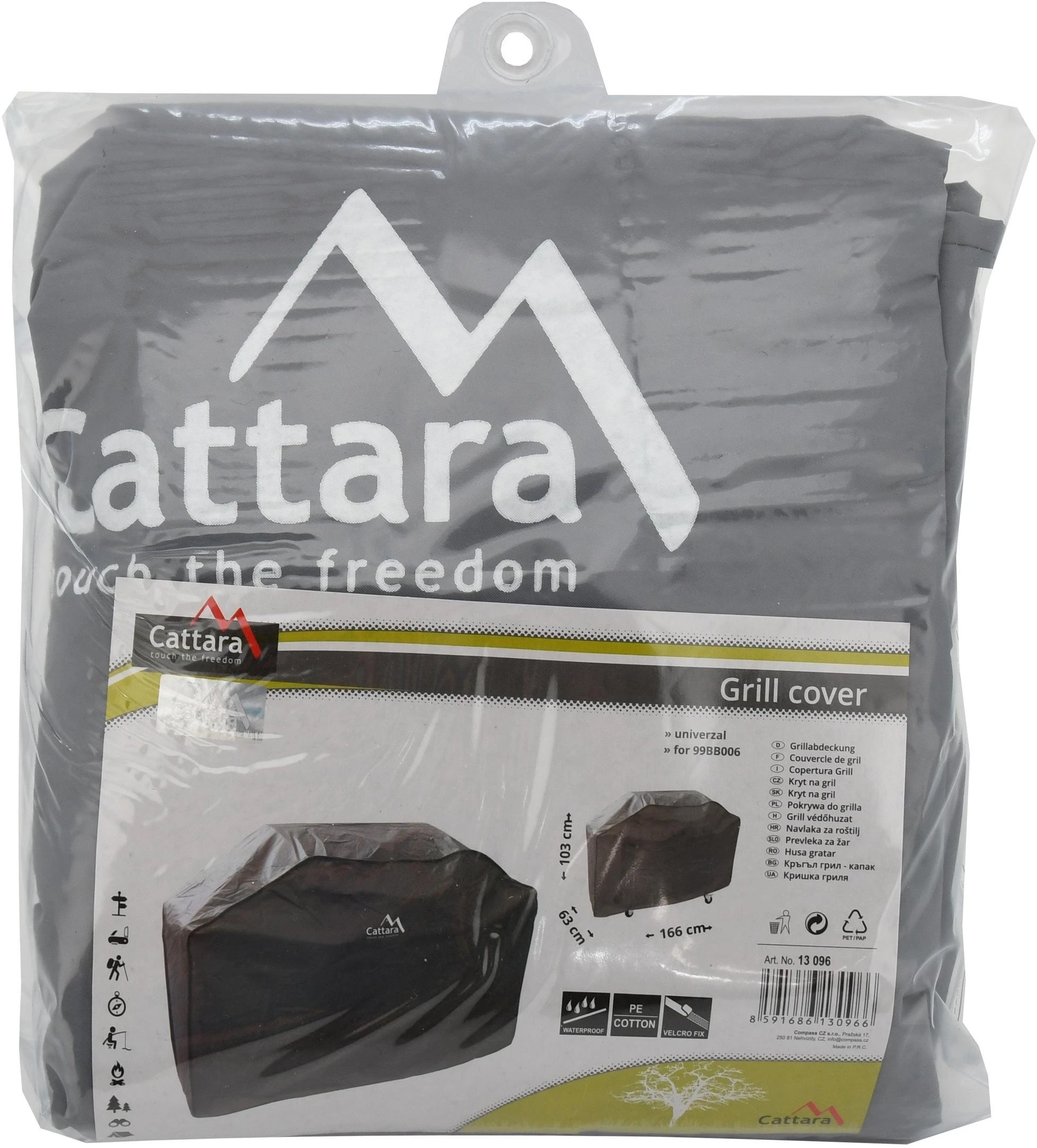 Apdangalas dujiniam griliui Cattara Manhattan 99BB006