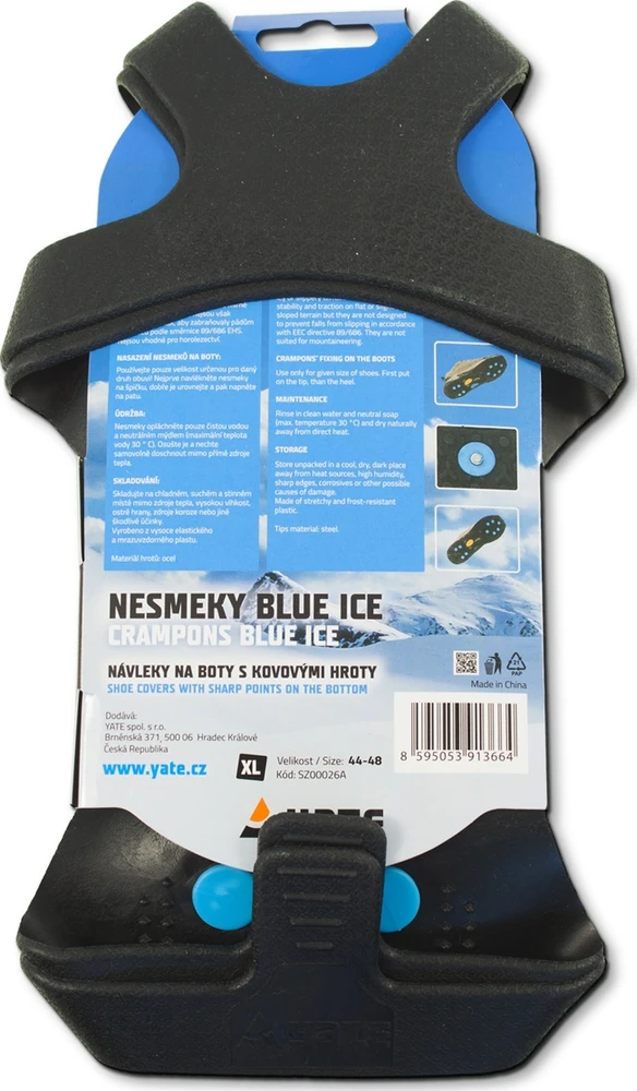 Yate Katės antbačiai Mėlyna Ice - XL (45-48)
