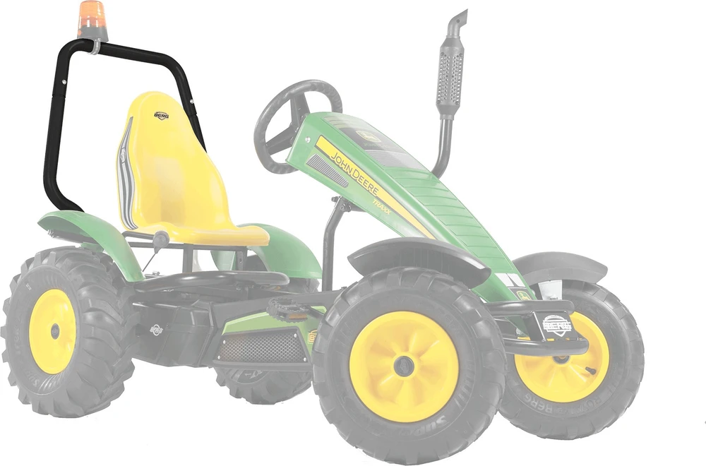 „Berg Go -Karts“ ritininės juostos juostos galvos apdangalas
