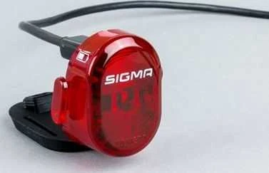 SIGMA AURA 80 USB priekinis žibintas + NUGGET II galinis žibintas