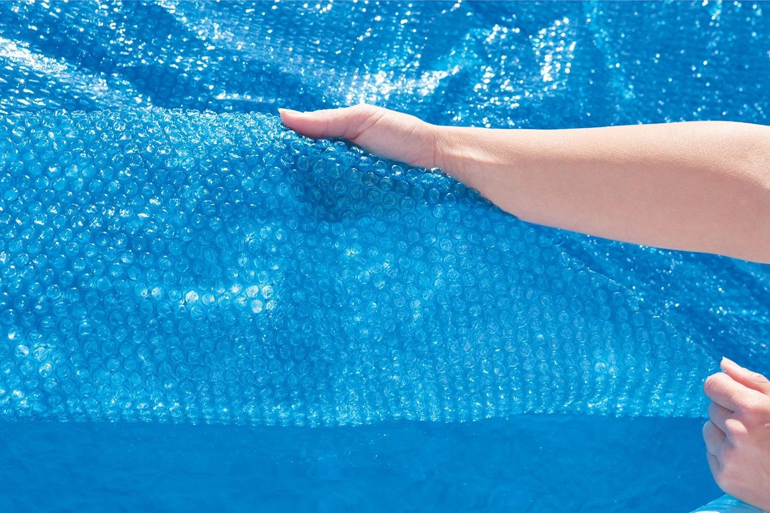 Apvalaus baseino uždanga Bestway Solar, 244cm