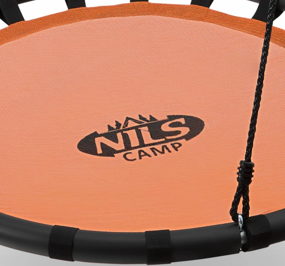 Lėkštės formos sūpynės Nils Camp NB5034, oranžinės