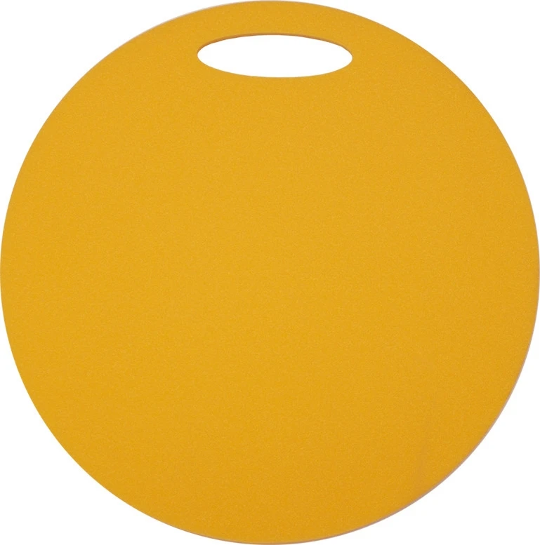 Apvalus sėdėjimo kilimėlis Yate, 35 cm, geltonas