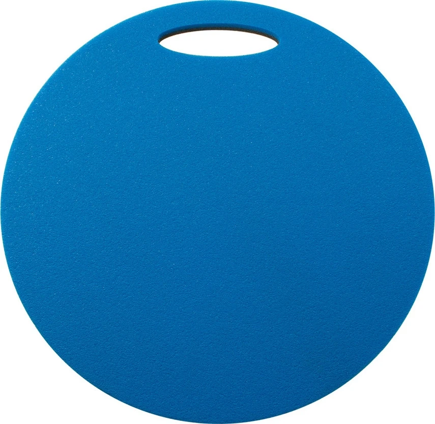 Apvalus kilimėlis sėdėjimui Yate, dvisluoksnis, 35cm, mėlynas-juodas