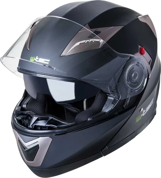 Apverčiamas motociklininko šalmas W-TEC Pezzon