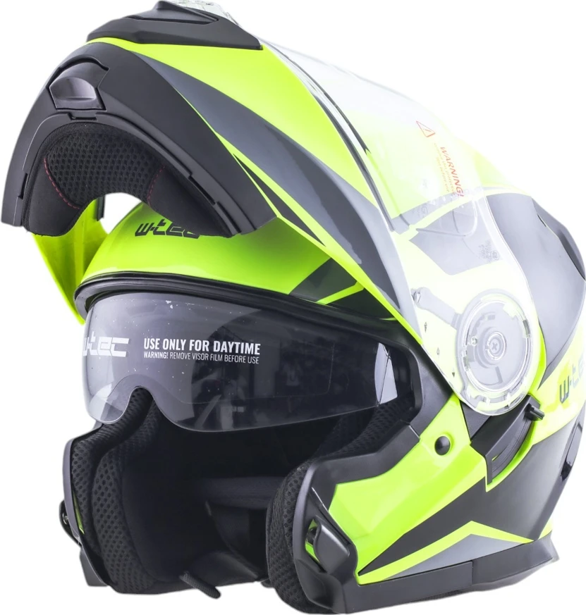 Apverčiamas motociklininko šalmas W-TEC Banelmeda