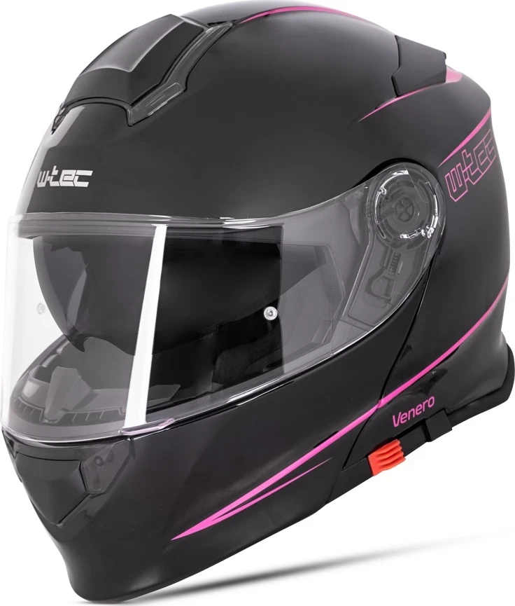 Atverčiamas motociklininko šalmas W-TEC Venero