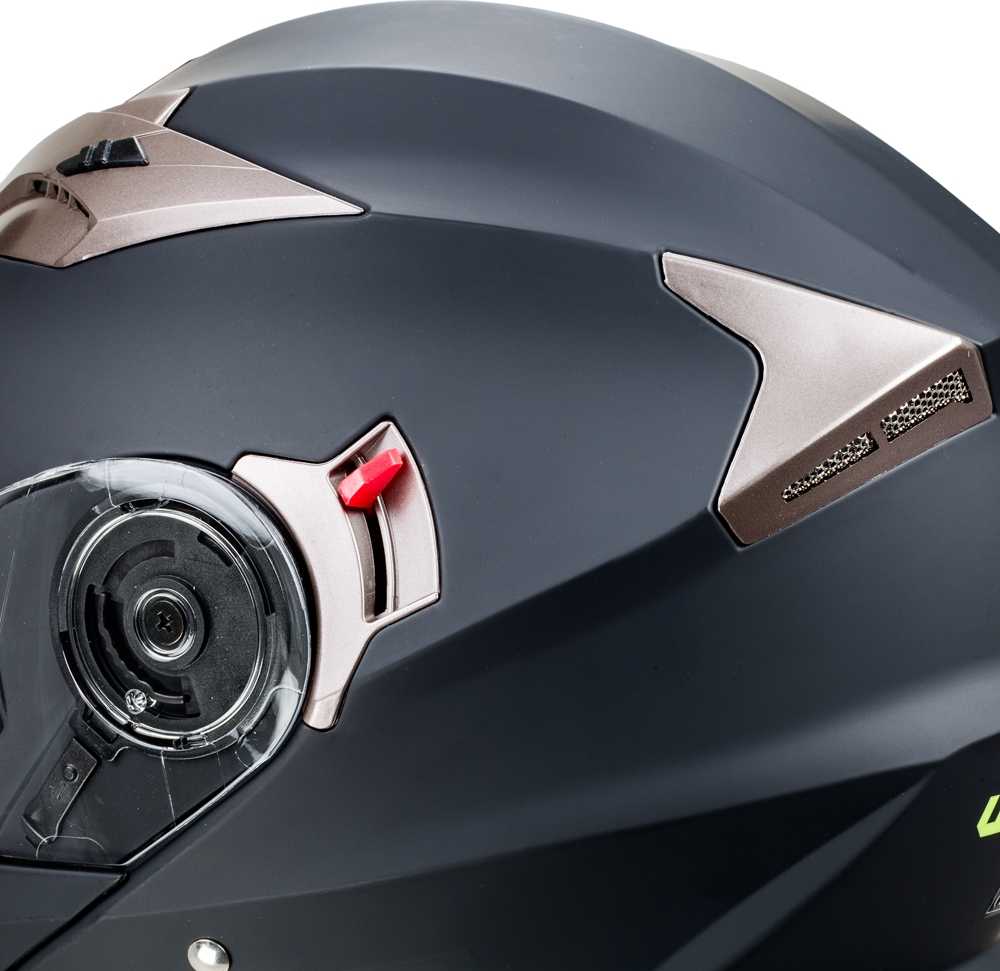 Apverčiamas motociklininko šalmas W-TEC Pezzon