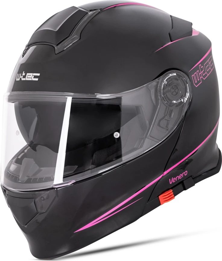 Atverčiamas motociklininko šalmas W-TEC Venero