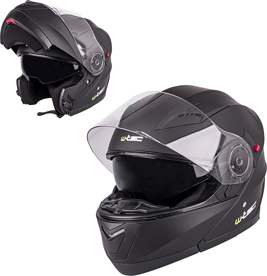 Atverčiamas motociklininko šalmas W-TEC Pezzon