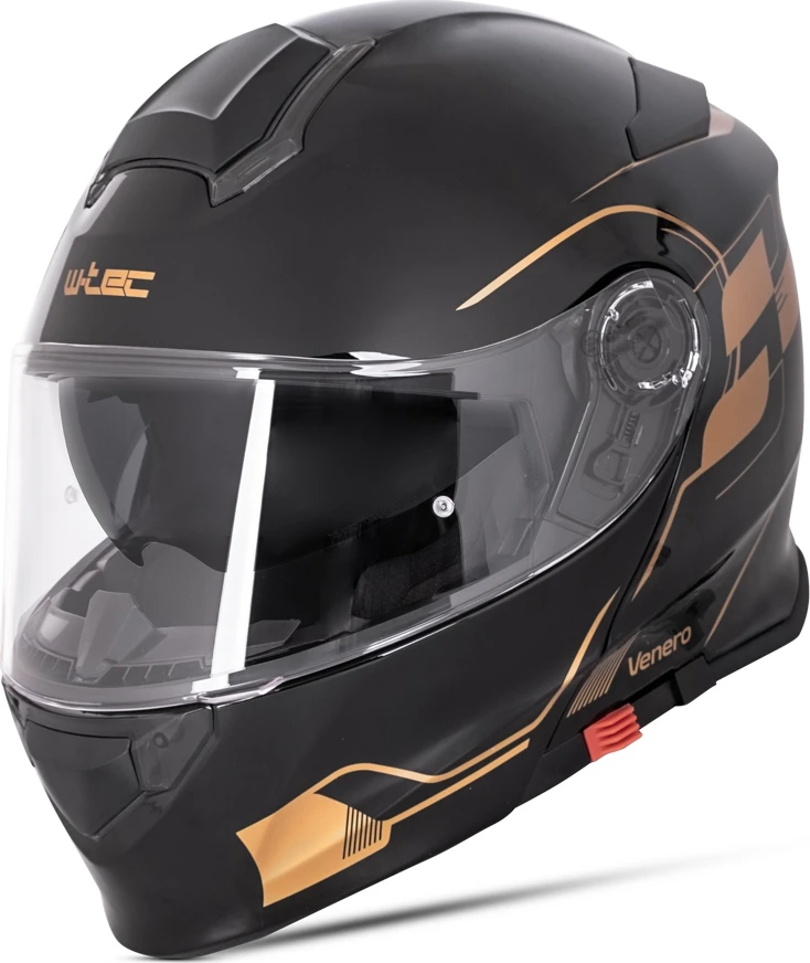 Atverčiamas motociklininko šalmas W-TEC Venero