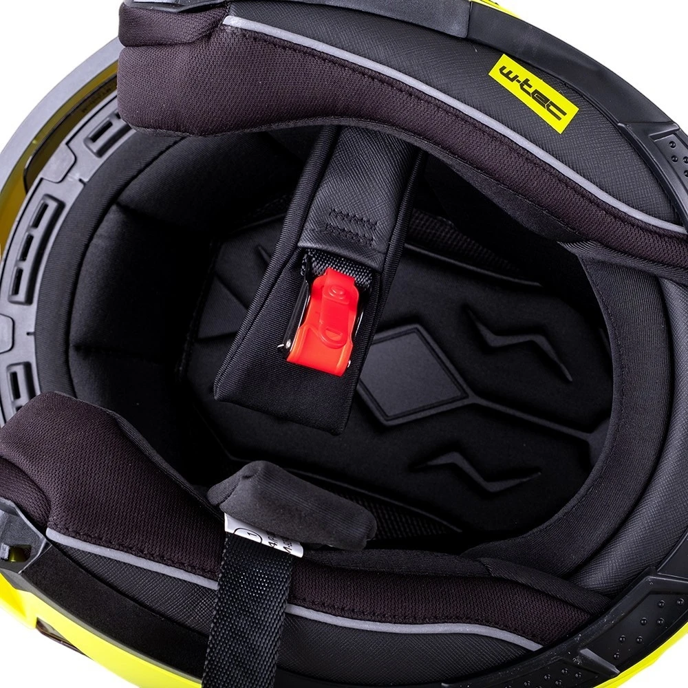 Atverčiamas motociklininko šalmas W-TEC Cullo