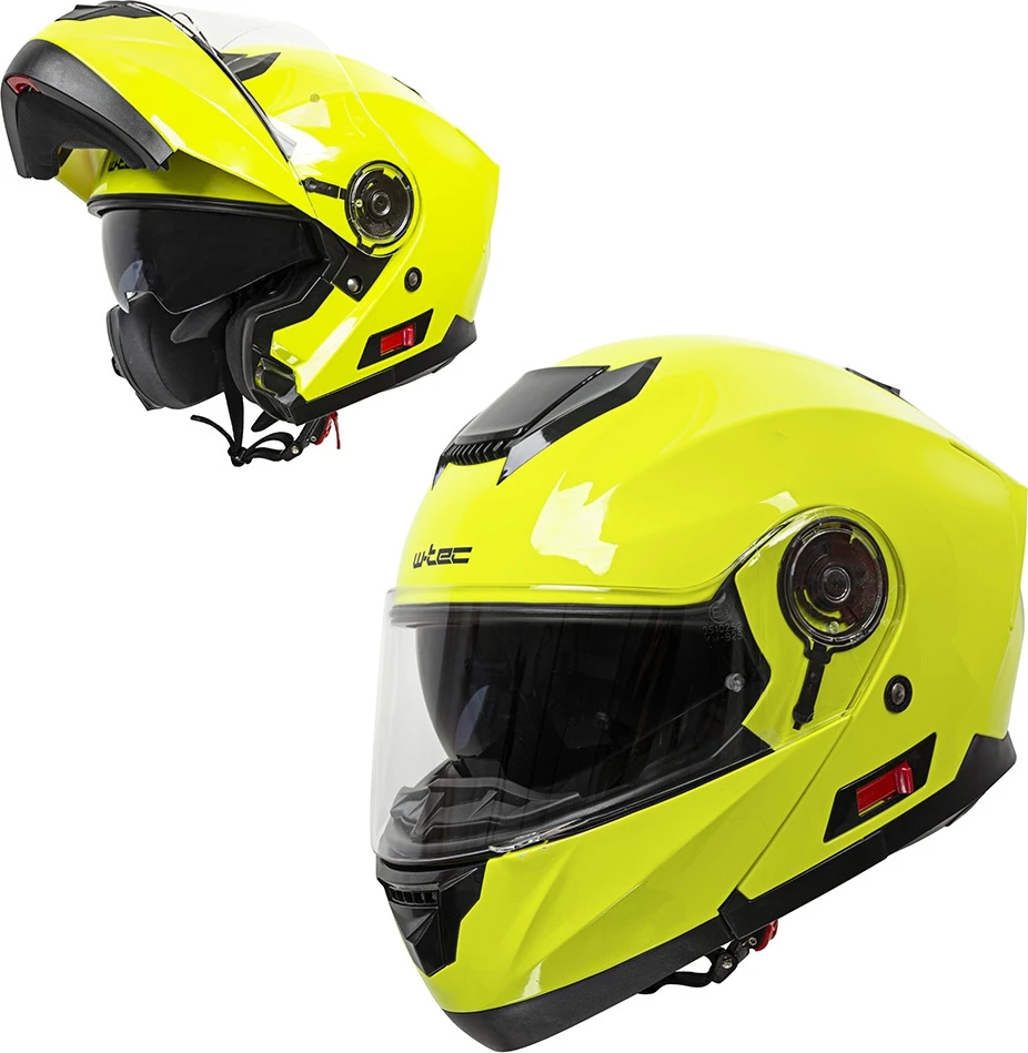 Atverčiamas motociklininko šalmas W-TEC Cullo