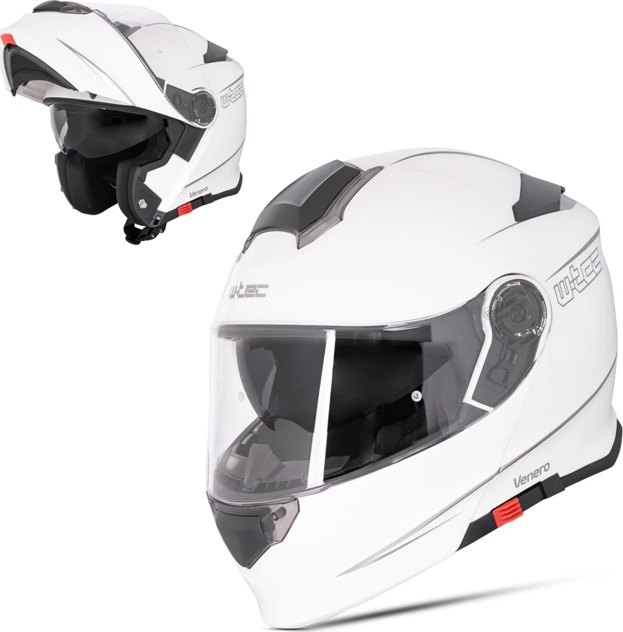 Atverčiamas motociklininko šalmas W-TEC Venero