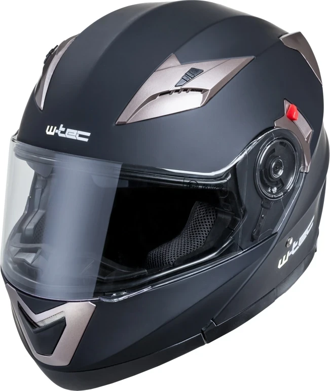 Atverčiamas motociklininko šalmas W-TEC Pezzon