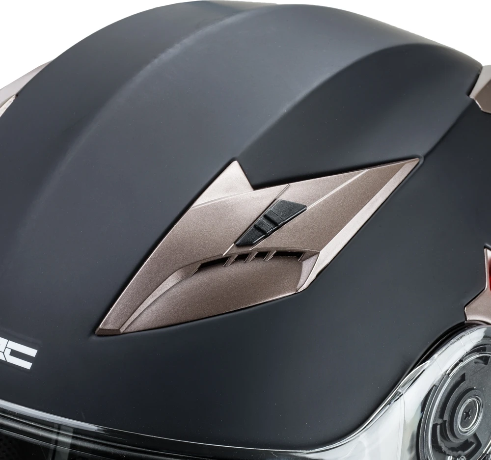 Atverčiamas motociklininko šalmas W-TEC Pezzon