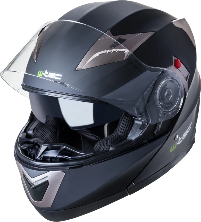 Atverčiamas motociklininko šalmas W-TEC Pezzon