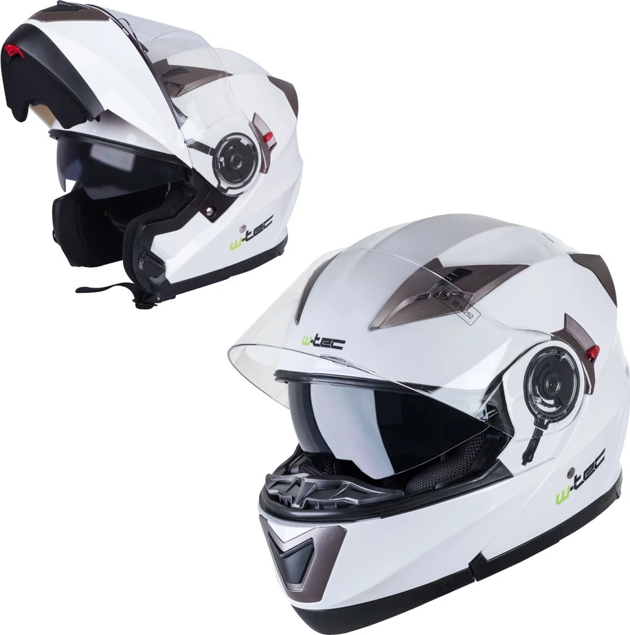 Atverčiamas motociklininko šalmas W-TEC Pezzon