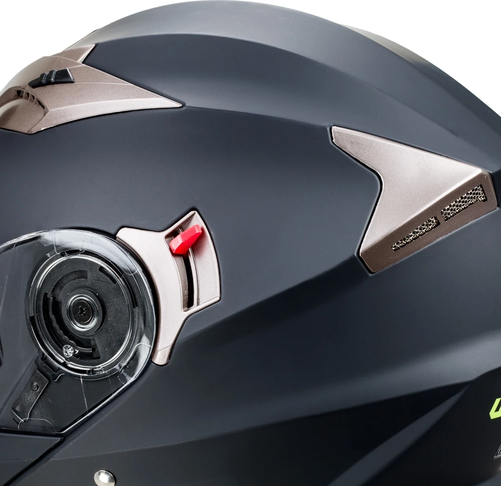 Atverčiamas motociklininko šalmas W-TEC Pezzon