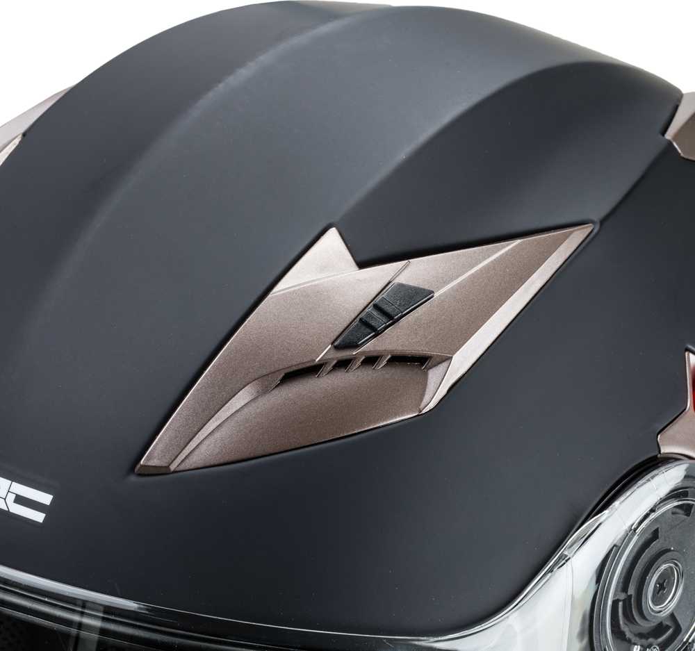 Apverčiamas motociklininko šalmas W-TEC Pezzon