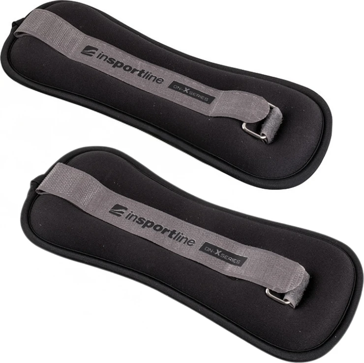 Kulkšnių/riešų svarmenys inSPORTline ON-X Neoprener 2 x 1,5kg