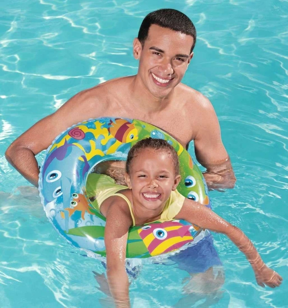BESTWAY plaukimo ratas Designer, diametras 56cm, asort., 36013