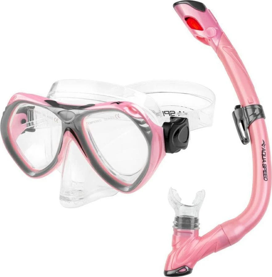 Aqua Speed Nardymo su vamzdeliu rinkinys AURA+ EVO