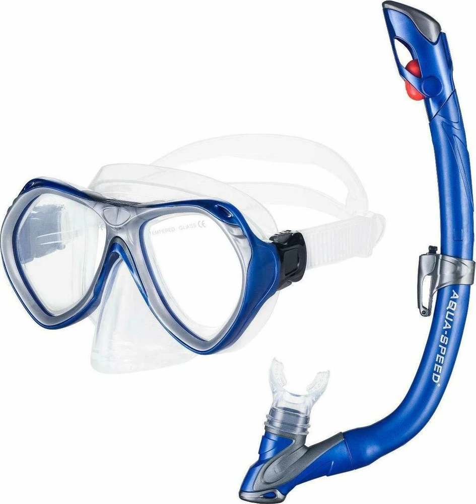 Aqua Speed Nardymo su vamzdeliu rinkinys AURA+ EVO