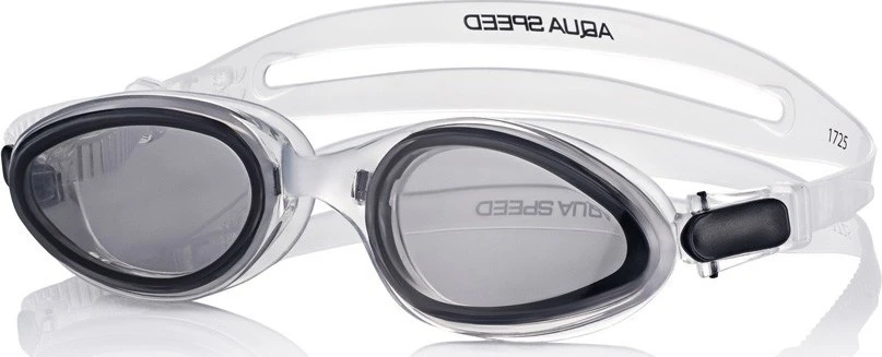 Plaukimo akiniai Aqua-speed Sonic balta ir pilka 53