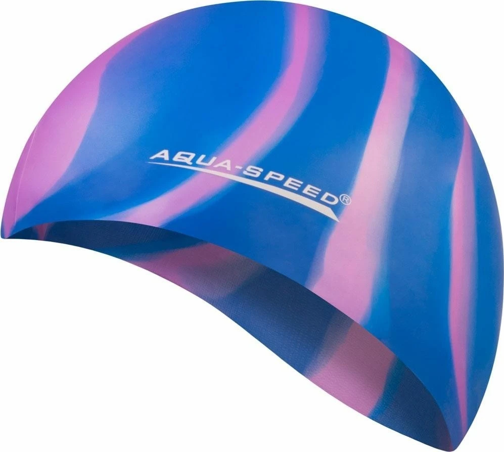 Plaukimo kepuraitė Aqua-Speed Bunt tęczowy kol. 60