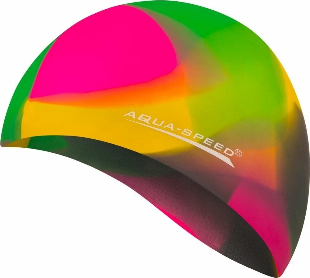 Plaukimo kepuraitė Aqua-Speed Bunt tęczowy kol. 90