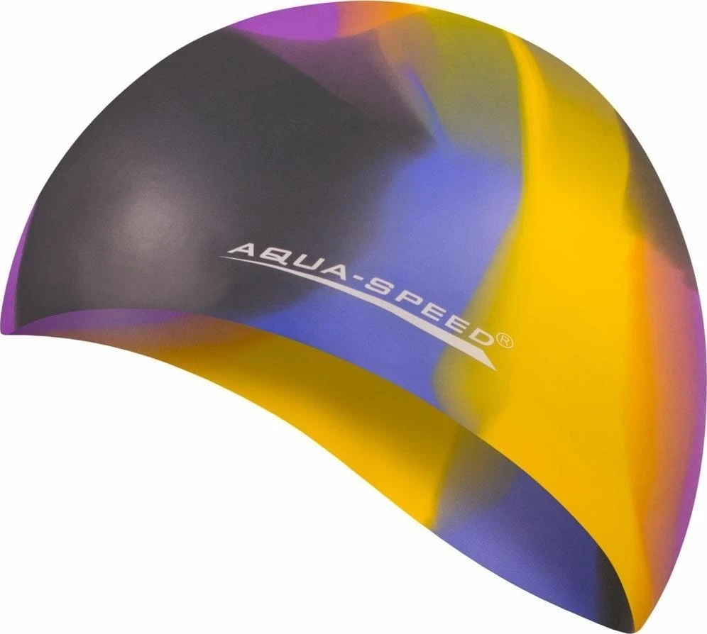 Plaukimo kepuraitė Aqua-Speed Bunt tęczowy kol. 46
