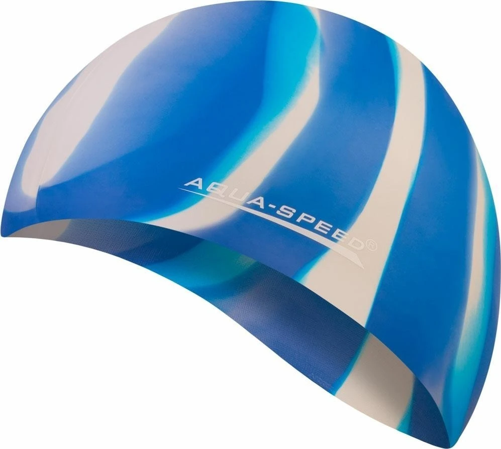 Plaukimo kepuraitė Aqua-Speed Bunt tęczowy kol. 55