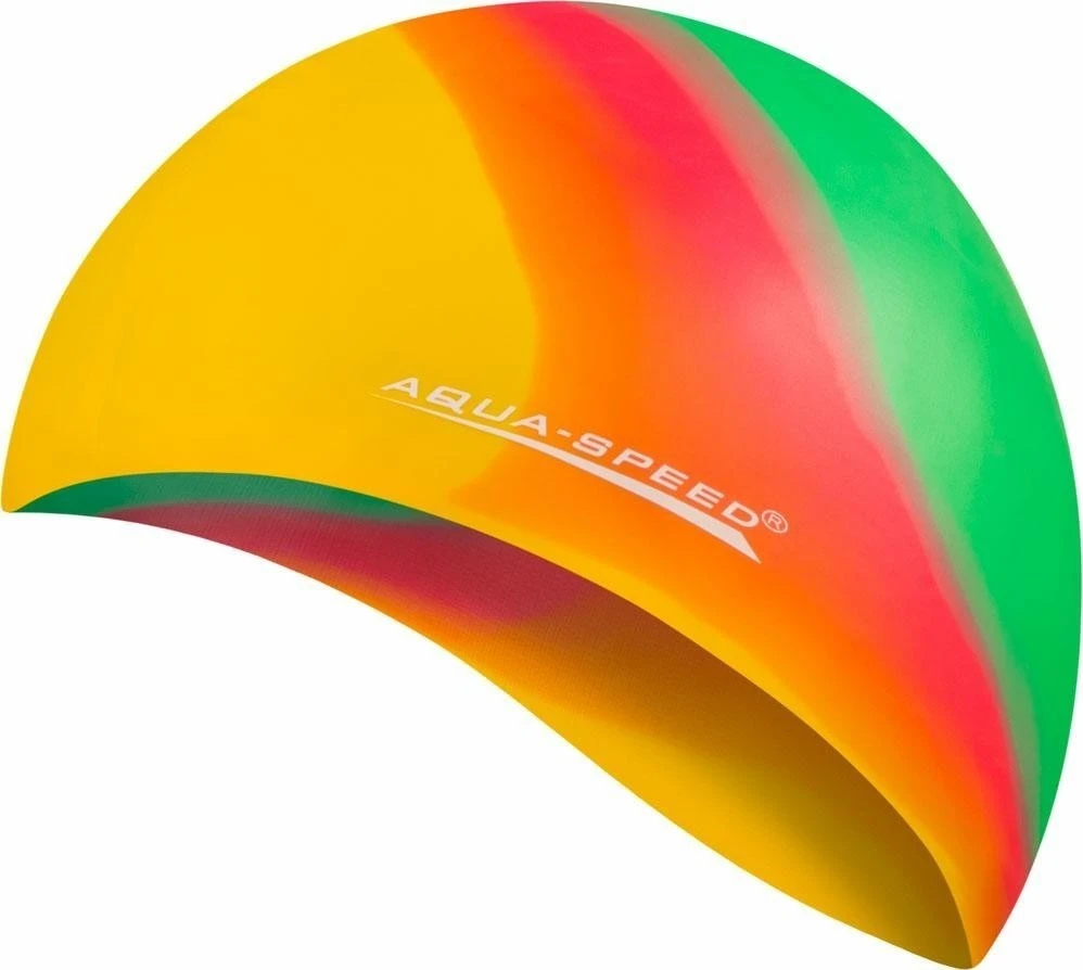 Plaukimo kepuraitė Aqua-Speed Bunt tęczowy kol. 49