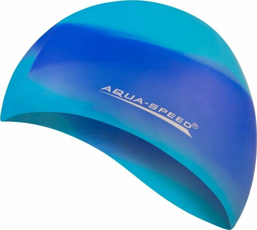Plaukimo kepuraitė Aqua-Speed Bunt tęczowy kol. 81