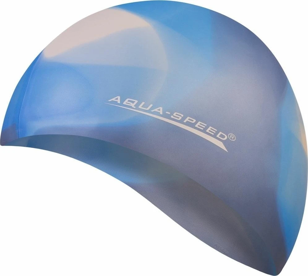 Plaukimo kepuraitė Aqua-Speed Bunt tęczowy kol. 88