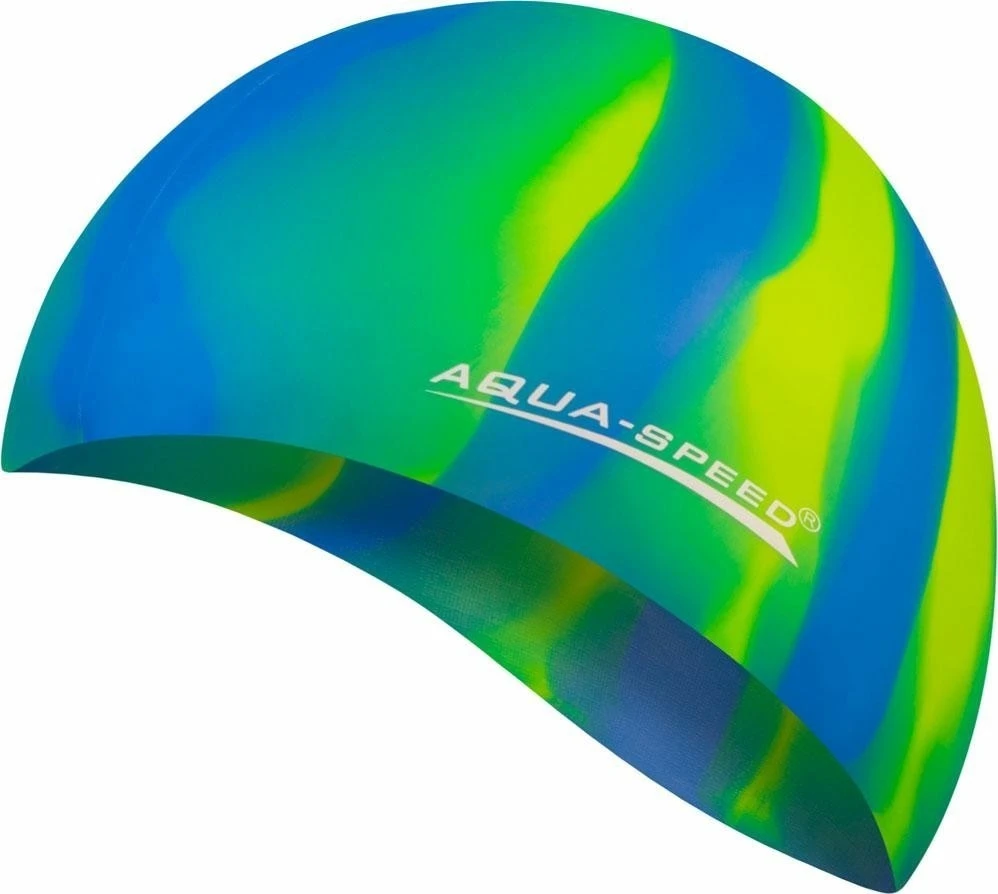 Plaukimo kepuraitė Aqua-Speed Bunt tęczowy kol. 58